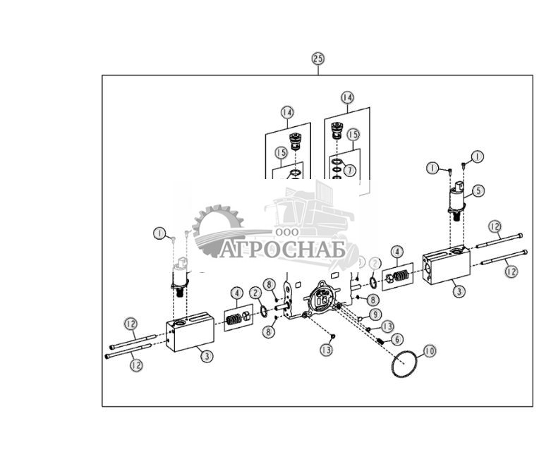 Секция клапана рулевого управления, Grade Pro - ST3646 609.jpg